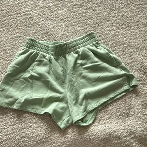 Colsie Green Athletic Shorts Lightweight Comfort